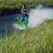 Water-skiing-grass