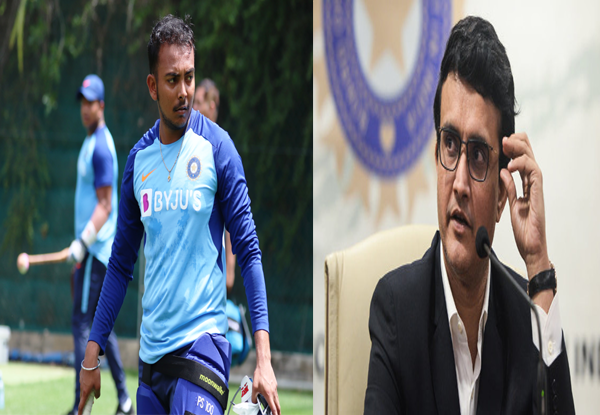 That’s selectors’ call: Sourav Ganguly on Prithvi Shaw being added as back up opener in England