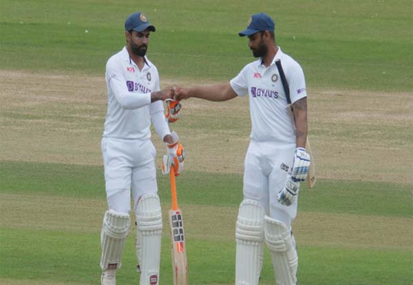 County XI vs IND Day 3: Jadeja registers second half century in the match, Mayank, Vihari too score valuable runs on final day of warm-up game
