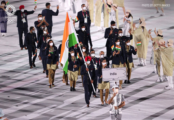 Tokyo Olympics: Mary Kom, Manpreet lead Indian contingent as Tokyo Games begin with an unusual opening ceremony