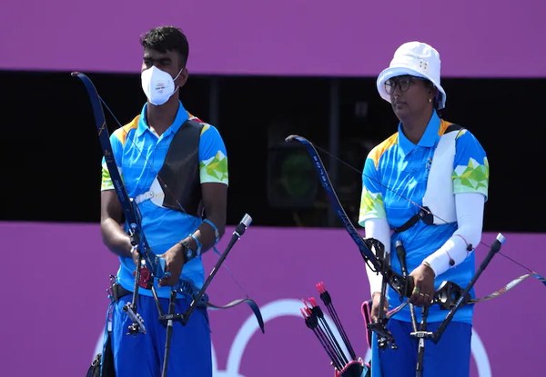 India at Tokyo Olympics: Deepika Kumari and Pravin Jadhav bow out of quarterfinals in mixed team competition