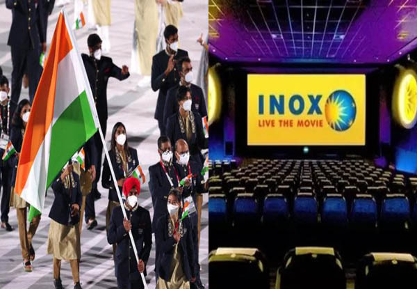 Inox announces free movie tickets for Indian athletes at the Tokyo Olympics