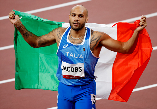 Tokyo Olympics: Italy’s Lamont Marcell Jacobs wins men’s 100m gold