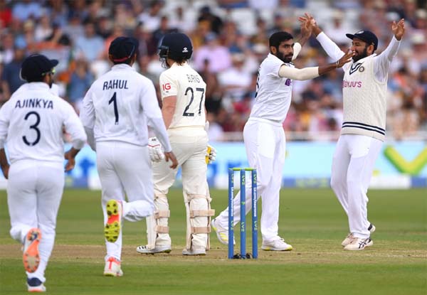 Day 1, 1st Test, ENG vs IND: Bumrah, Shami wreck havoc as England bowled out for 183
