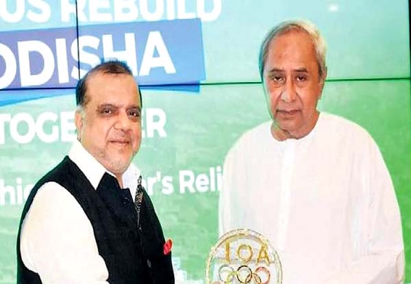 Narinder Batra lauds Odisha CM Naveen Patnaik’s vision for the success of Indian hockey teams at Tokyo