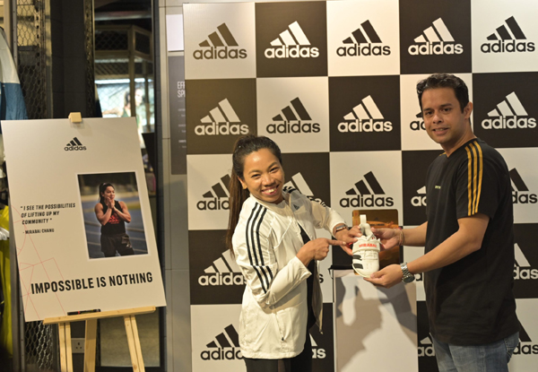 Adidas launches Mirabai Chanu branded shoes