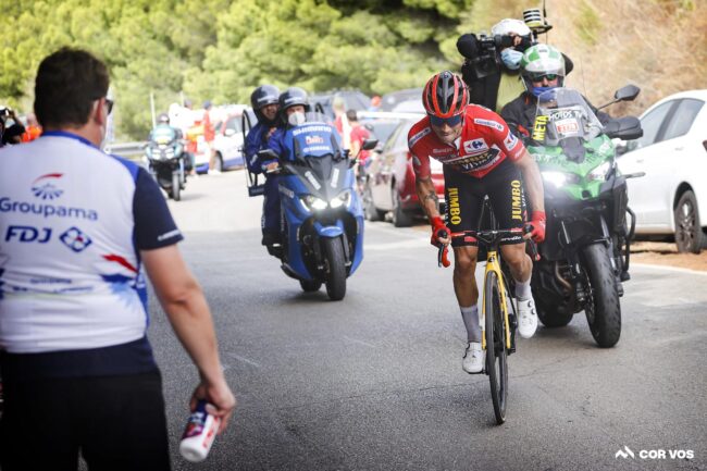 Roglič takes a second Vuelta stage victory on stage 11