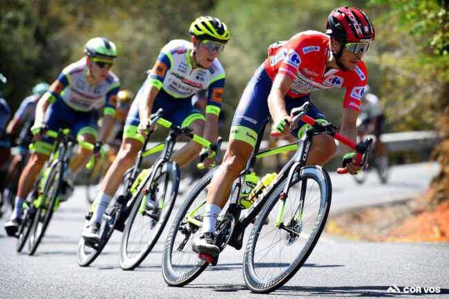 Odd Christian Eiking is ‘relieved’ he’s still in the red jersey after stage 15
