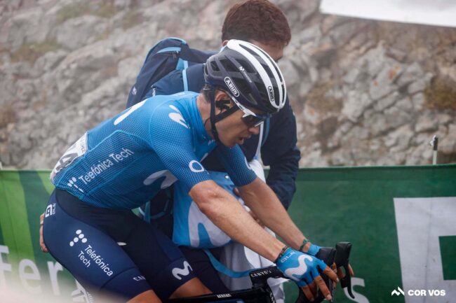 After missing the decisive GC move, López left the Vuelta in dramatic fashion