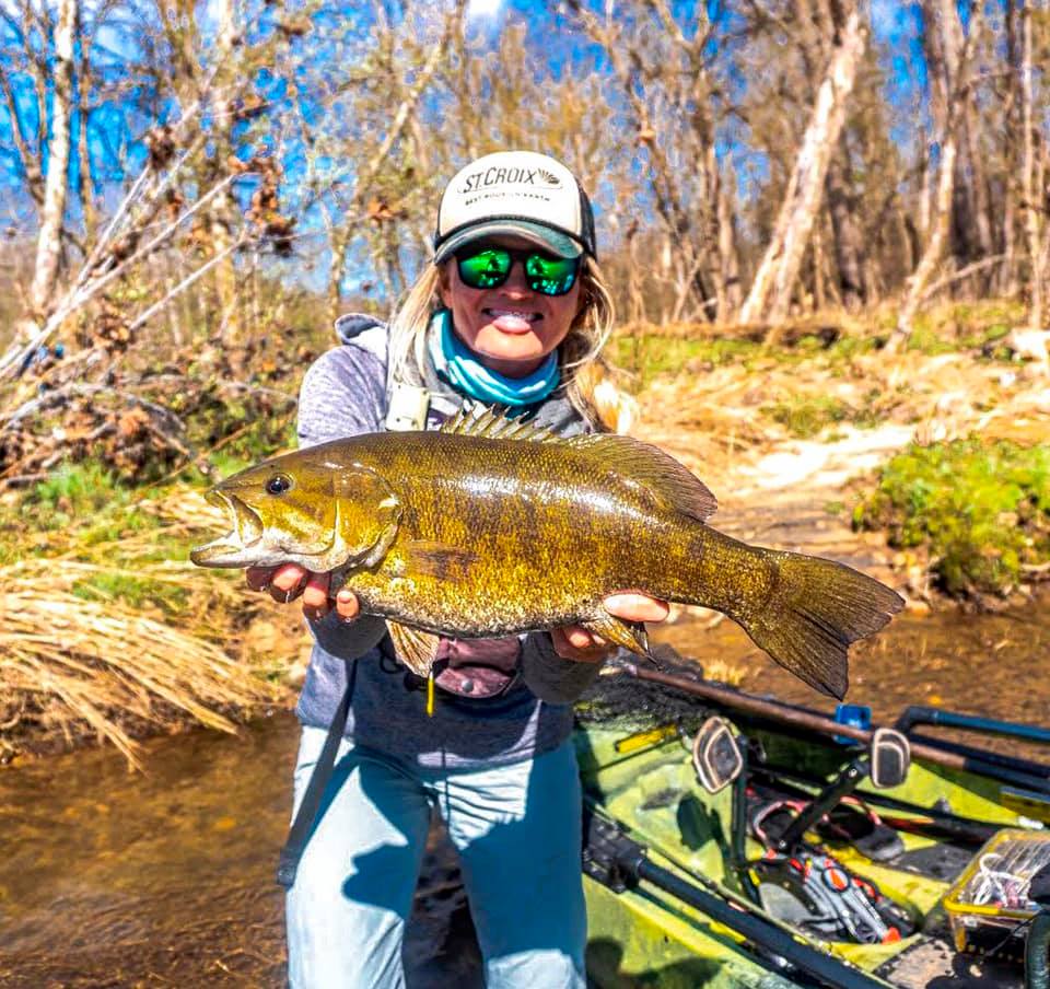 The author targets small water for big bass.