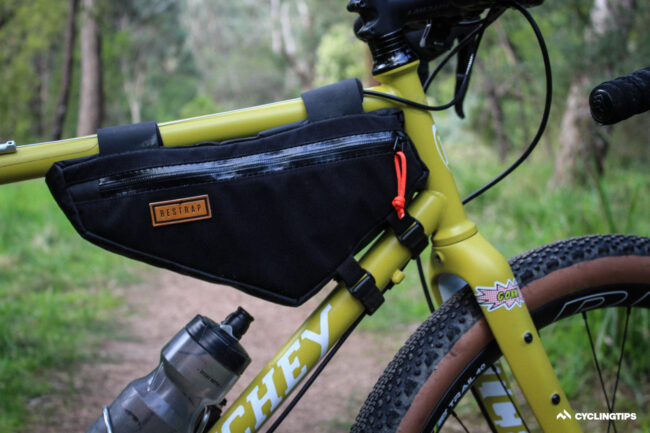 Restrap Small Frame Bag review: Little volume, big success