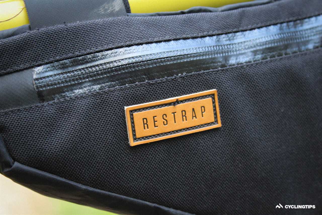 Restrap Small Frame Bag review: Little volume, big success