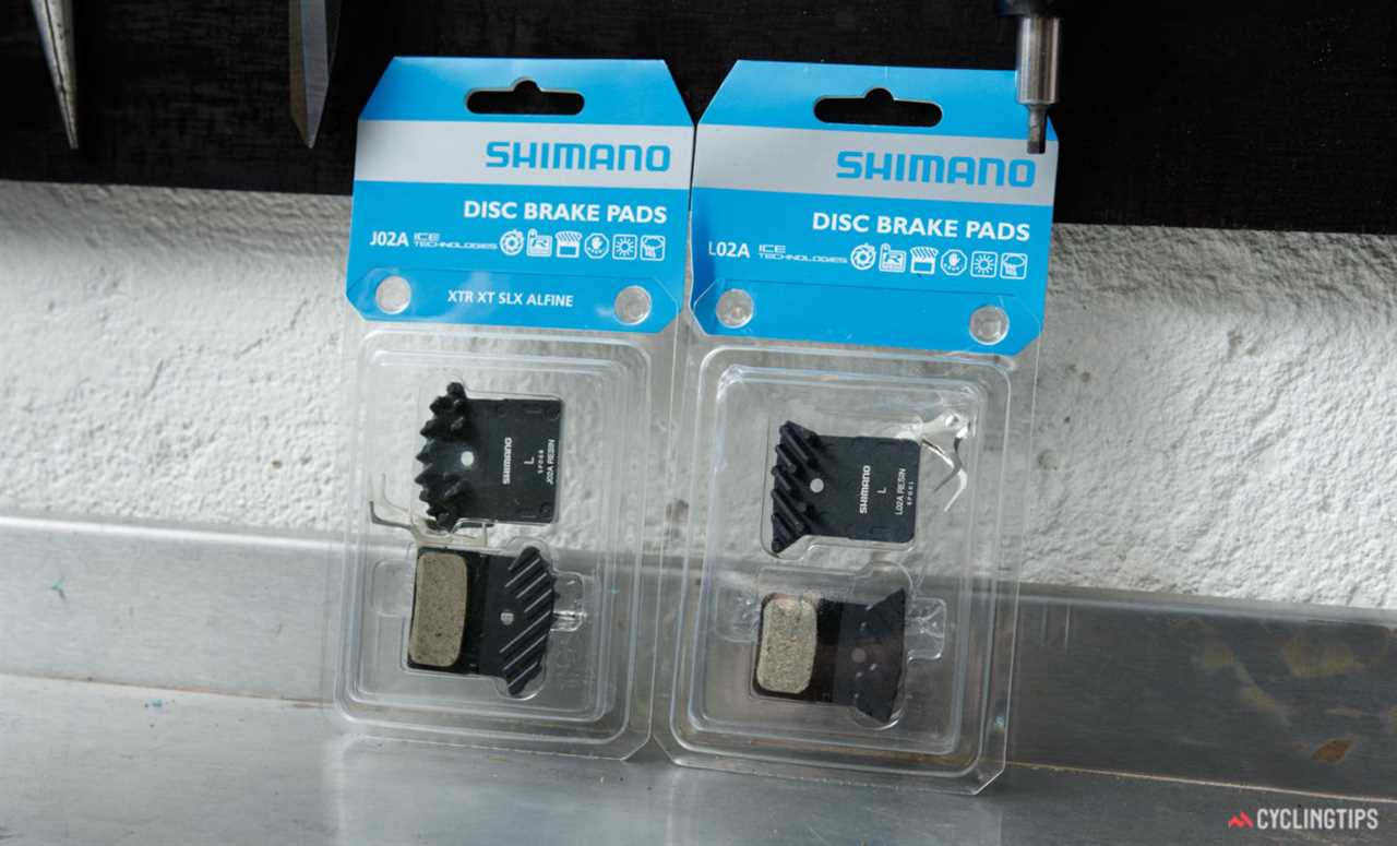 Shimano disc brake pads. 