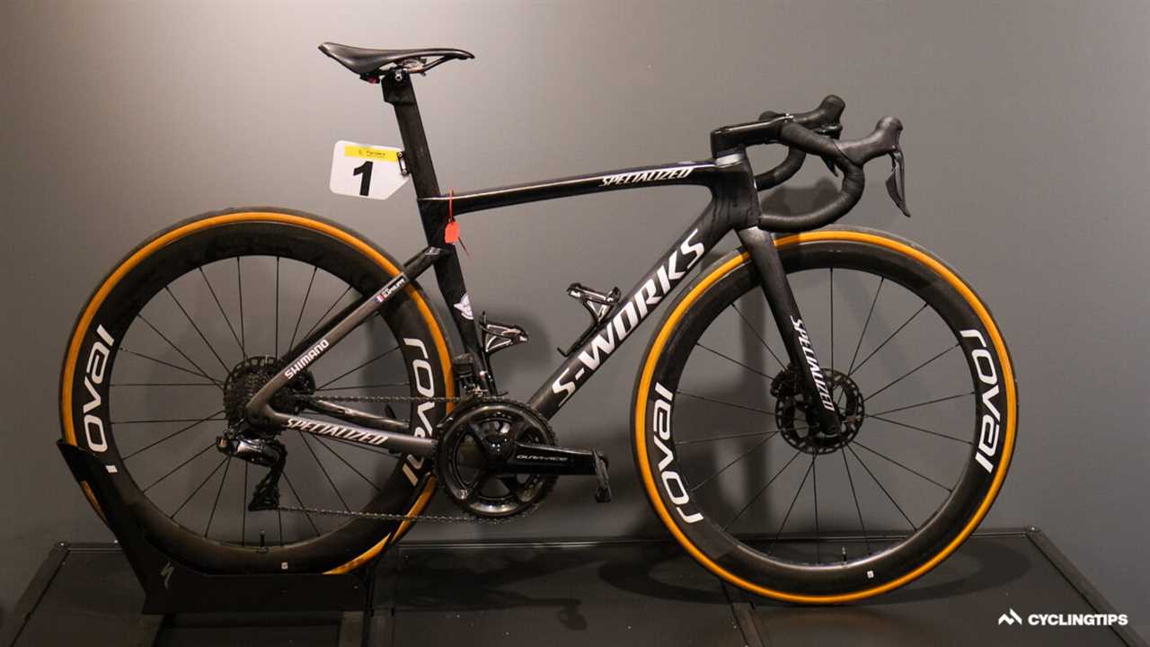 Gallery: Alaphilippe’s worlds winning Tarmac SL7 with clinchers!