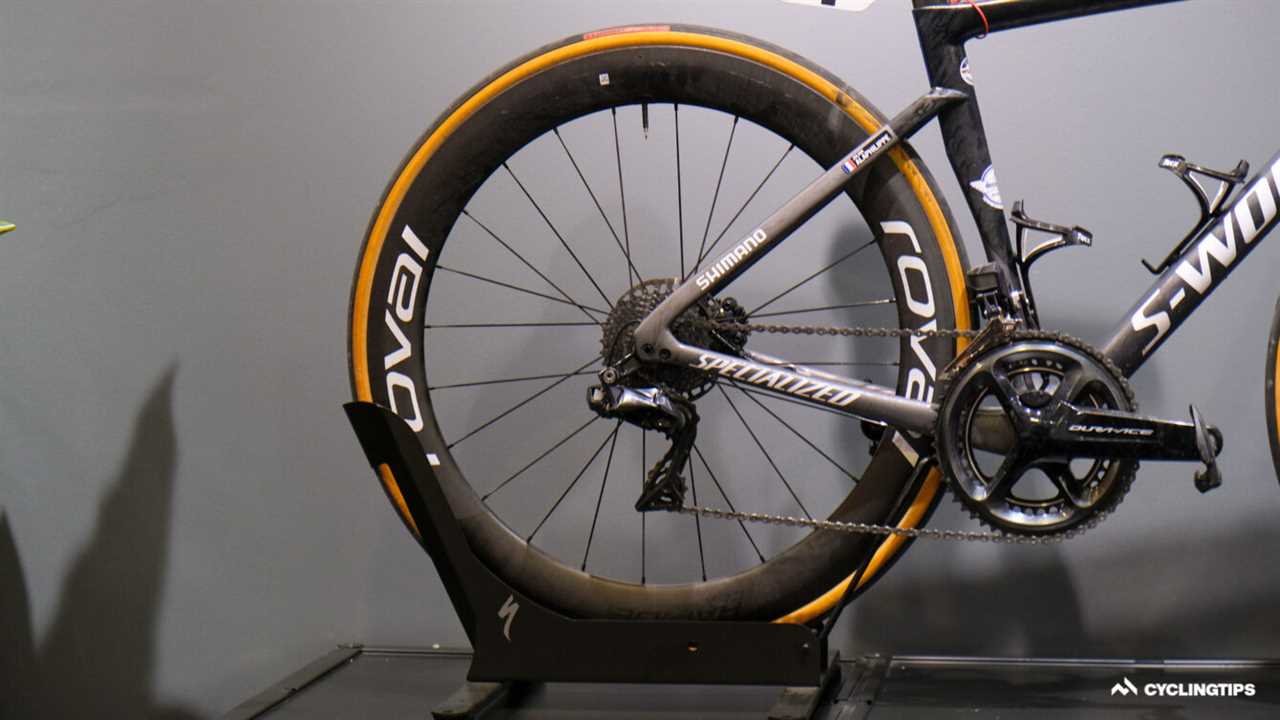 Gallery: Alaphilippe’s worlds winning Tarmac SL7 with clinchers!
