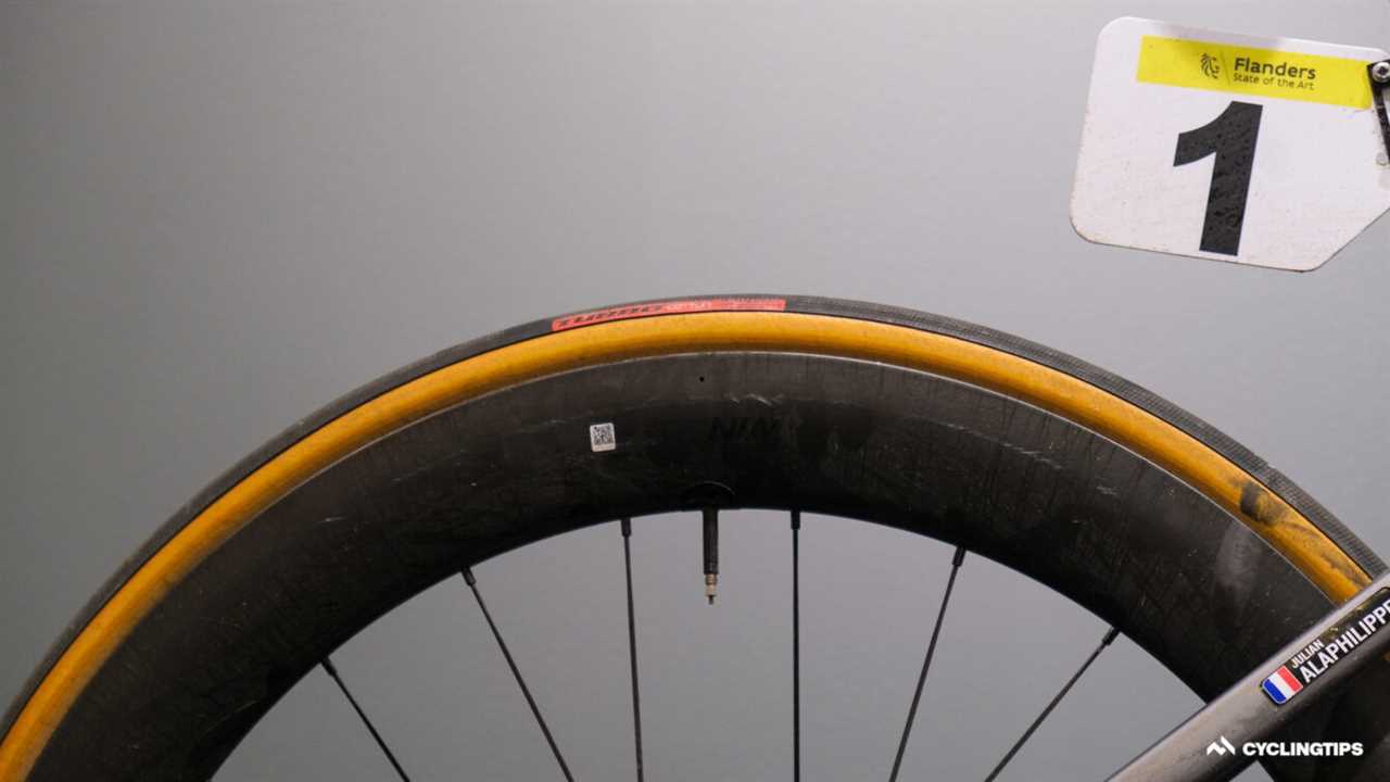 Gallery: Alaphilippe’s worlds winning Tarmac SL7 with clinchers!