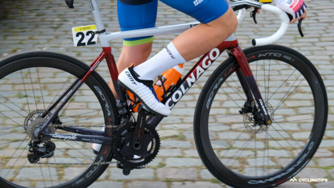 Pogačar’s Ice & Fire Colnago has blockchain technology for theft prevention