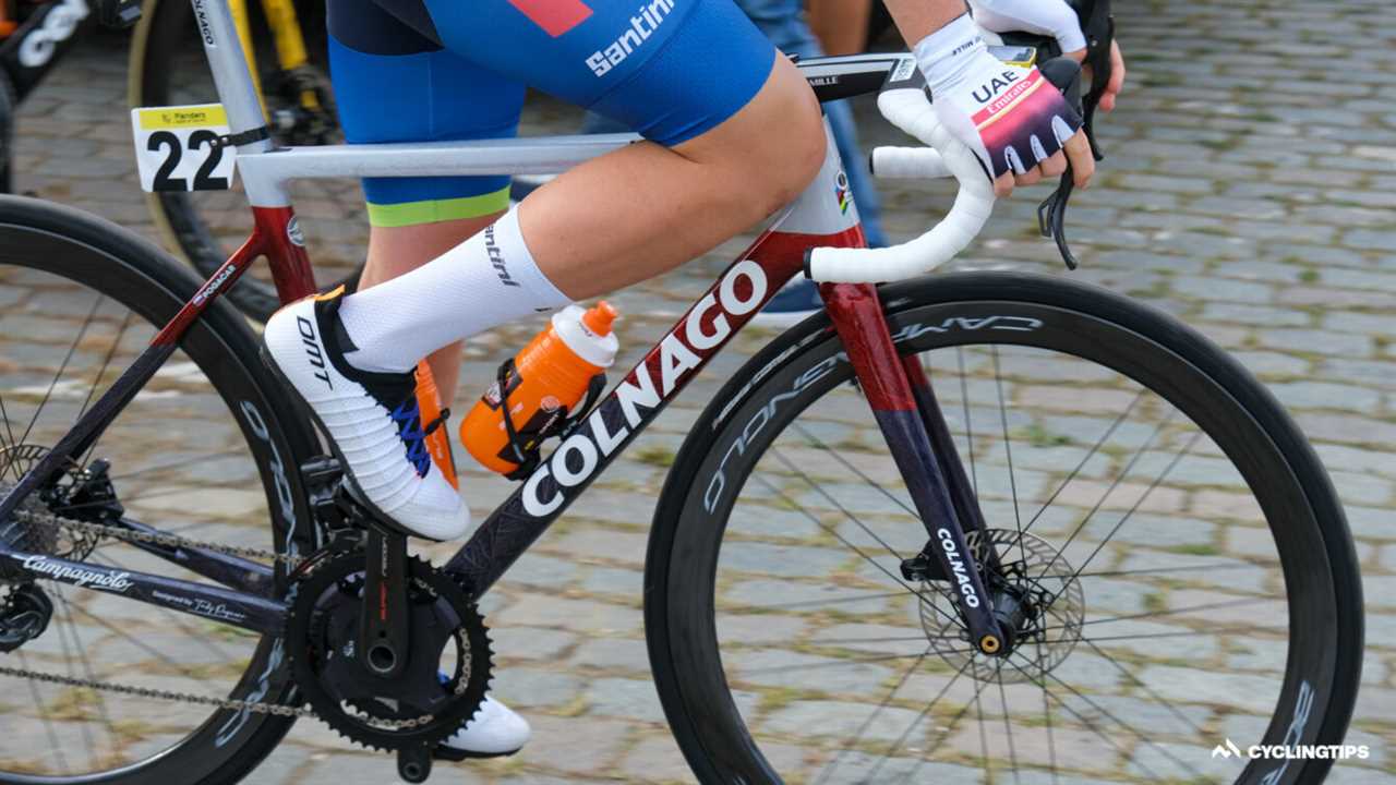 Pogačar’s Ice & Fire Colnago has blockchain technology for theft prevention