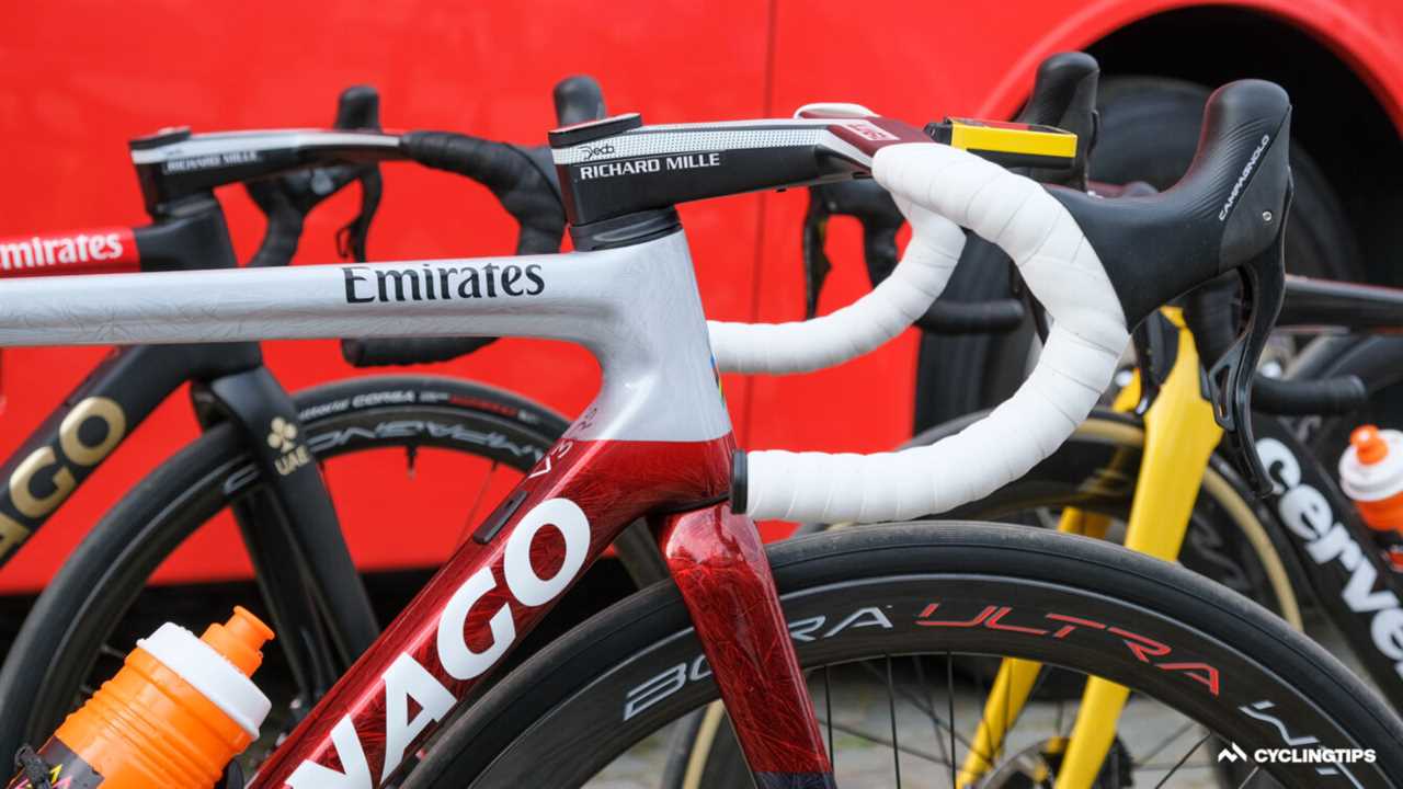 Pogačar’s Ice & Fire Colnago has blockchain technology for theft prevention
