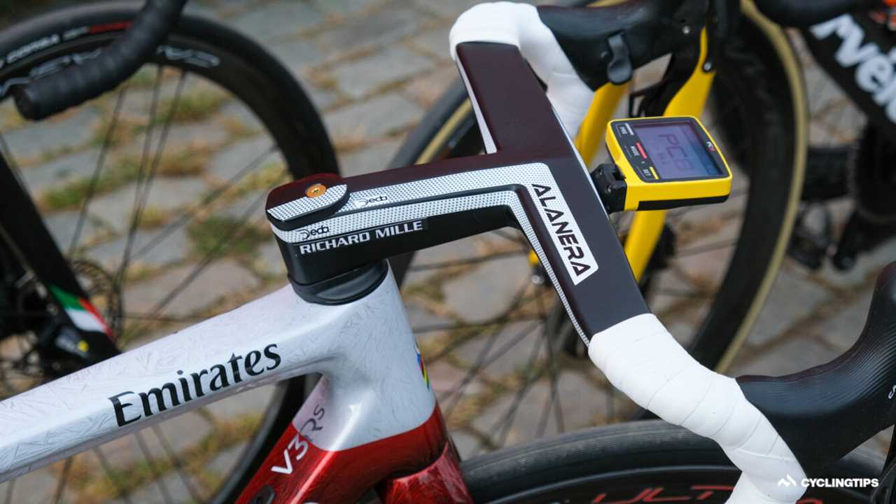 Pogačar’s Ice & Fire Colnago has blockchain technology for theft prevention