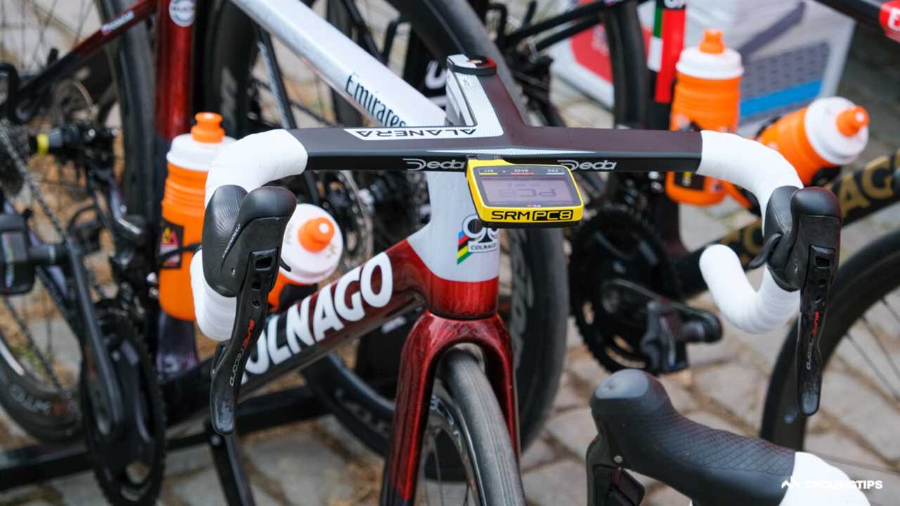 Pogačar’s Ice & Fire Colnago has blockchain technology for theft prevention