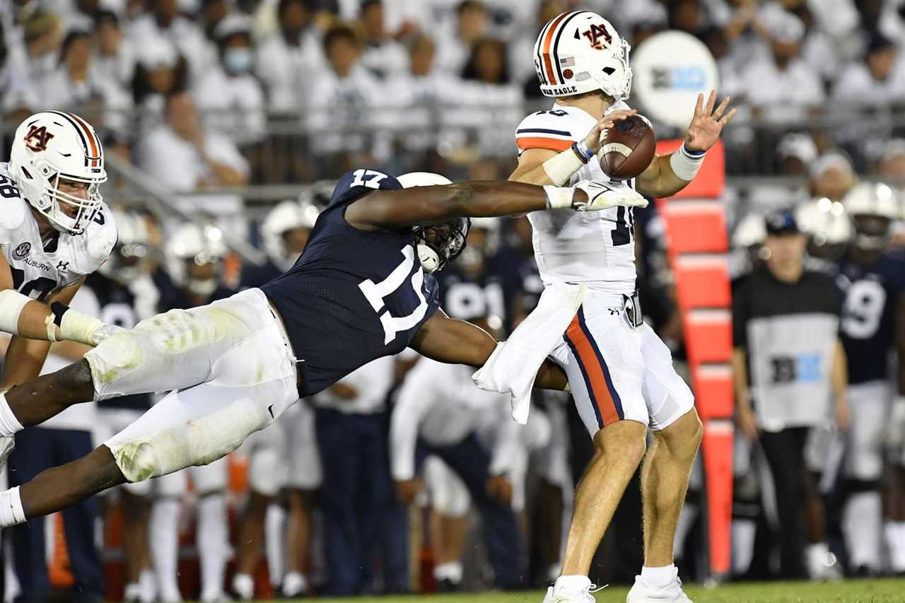 COLLEGE FOOTBALL: SEP 18 Auburn at Penn State