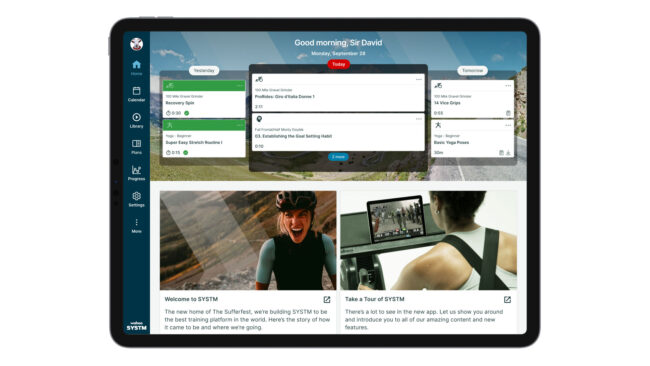 Wahoo Systm training app: so much choice for indoor riding