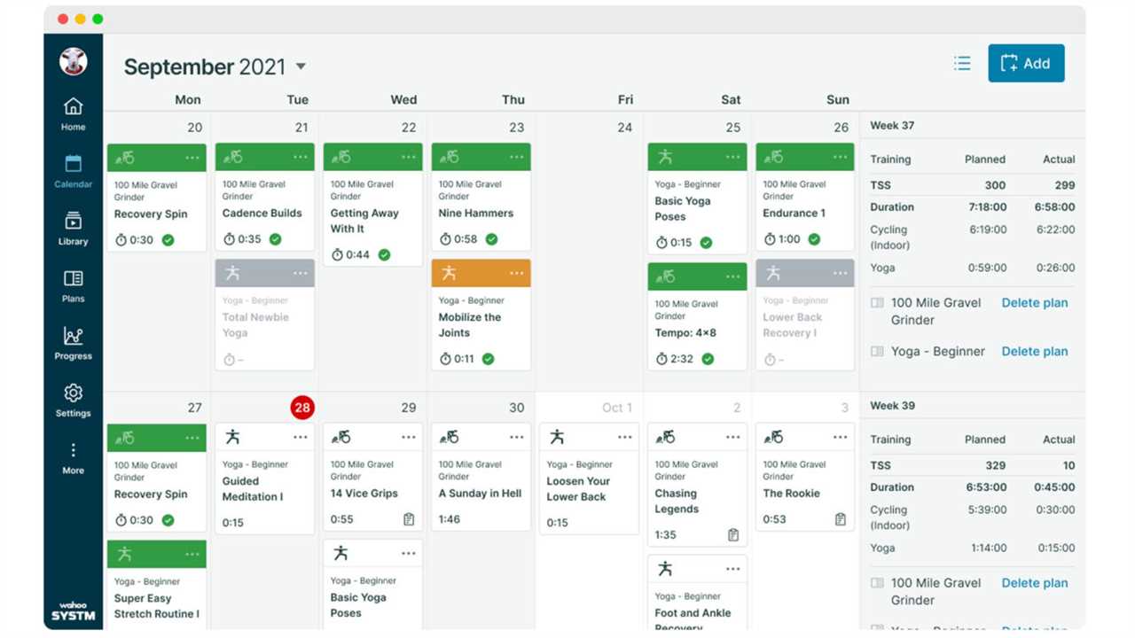 Wahoo Systm training app: so much choice for indoor riding