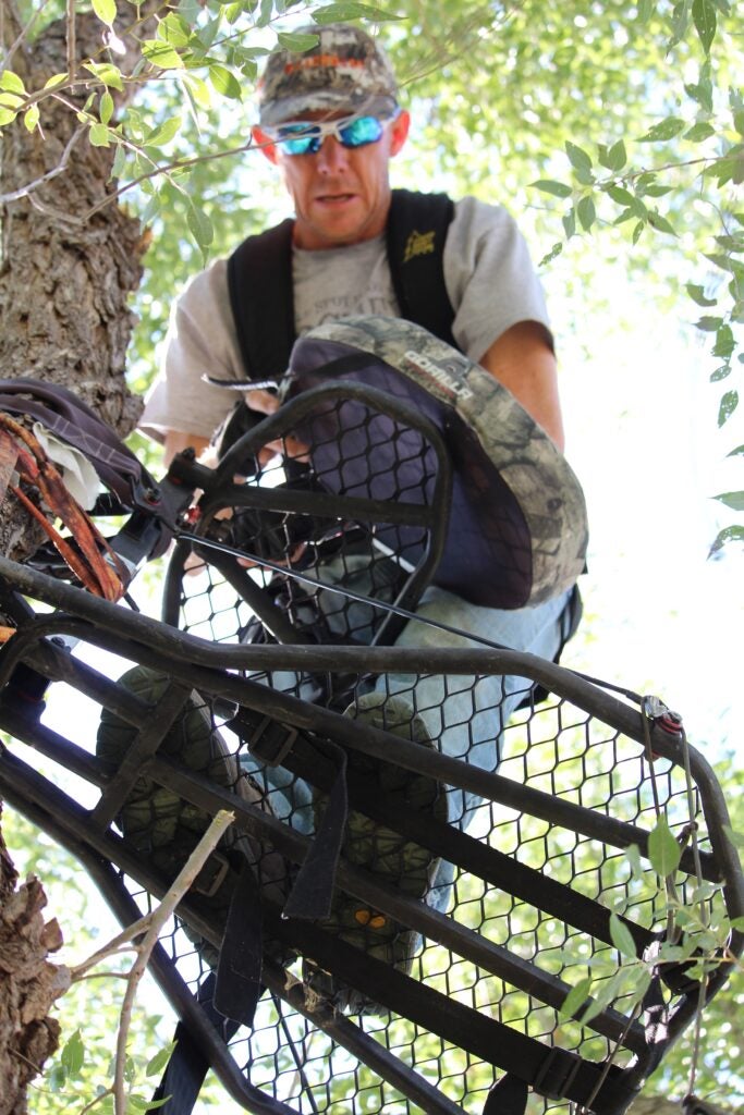 You need a lightweight stand for western big-game hunts.