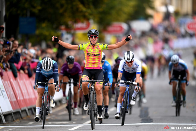Marta Bastianelli sprints to victory at Women’s Tour stage 1