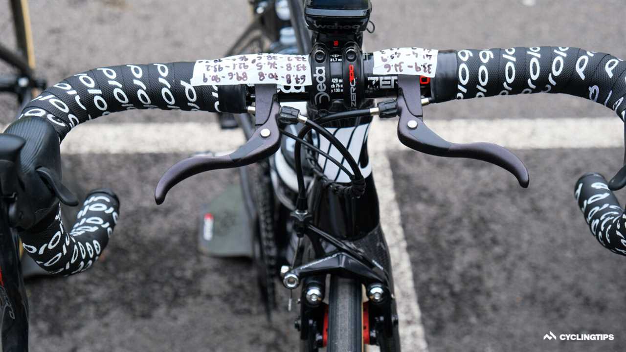 Paris-Roubaix tech gallery part one: Bars, gears, and notes