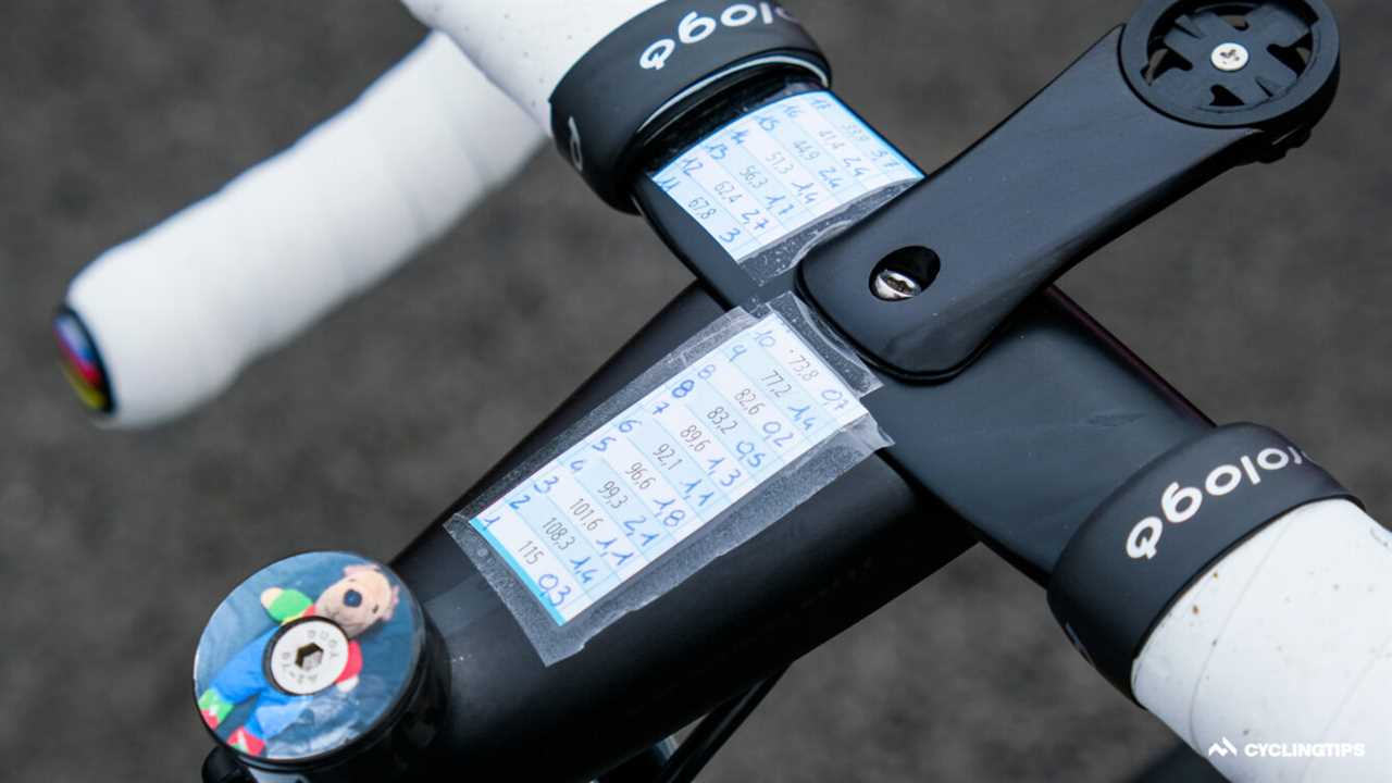 Paris-Roubaix tech gallery part one: Bars, gears, and notes