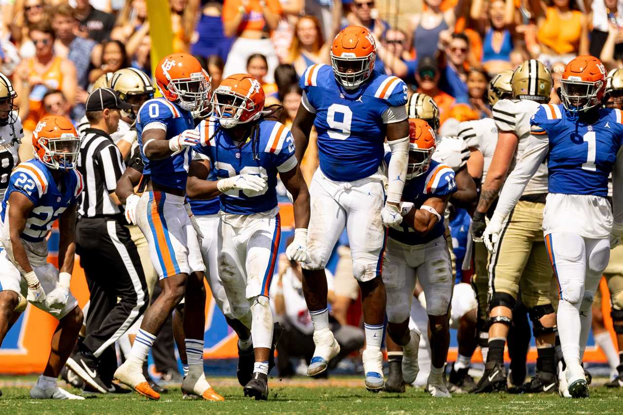 Where Florida stands in the AP Poll after beating Vanderbilt