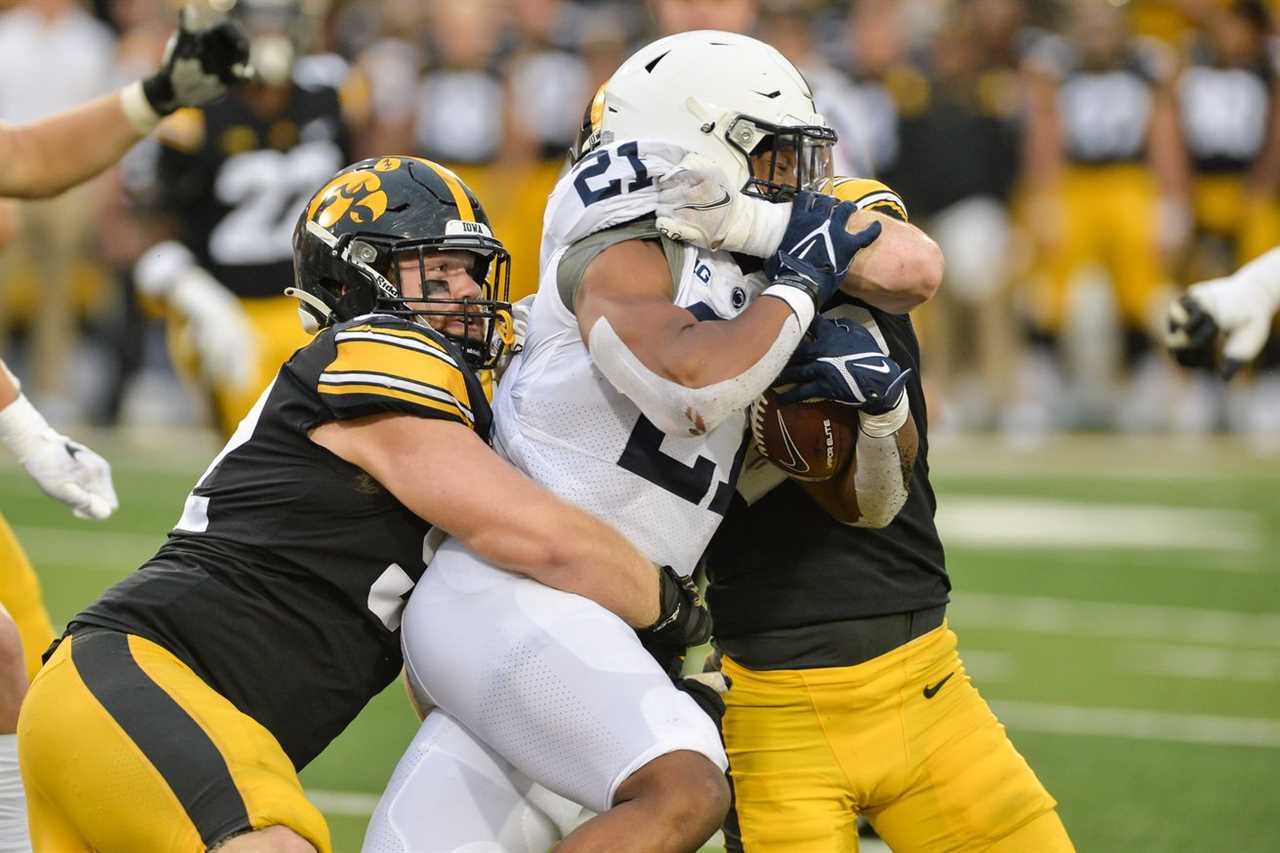 NCAA Football: Penn State at Iowa