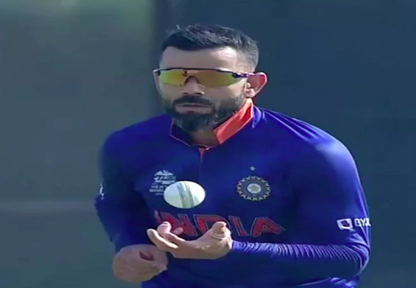 T20 World Cup 2021: Virat Kohli rolls his arms in warm up game against Australia | Watch