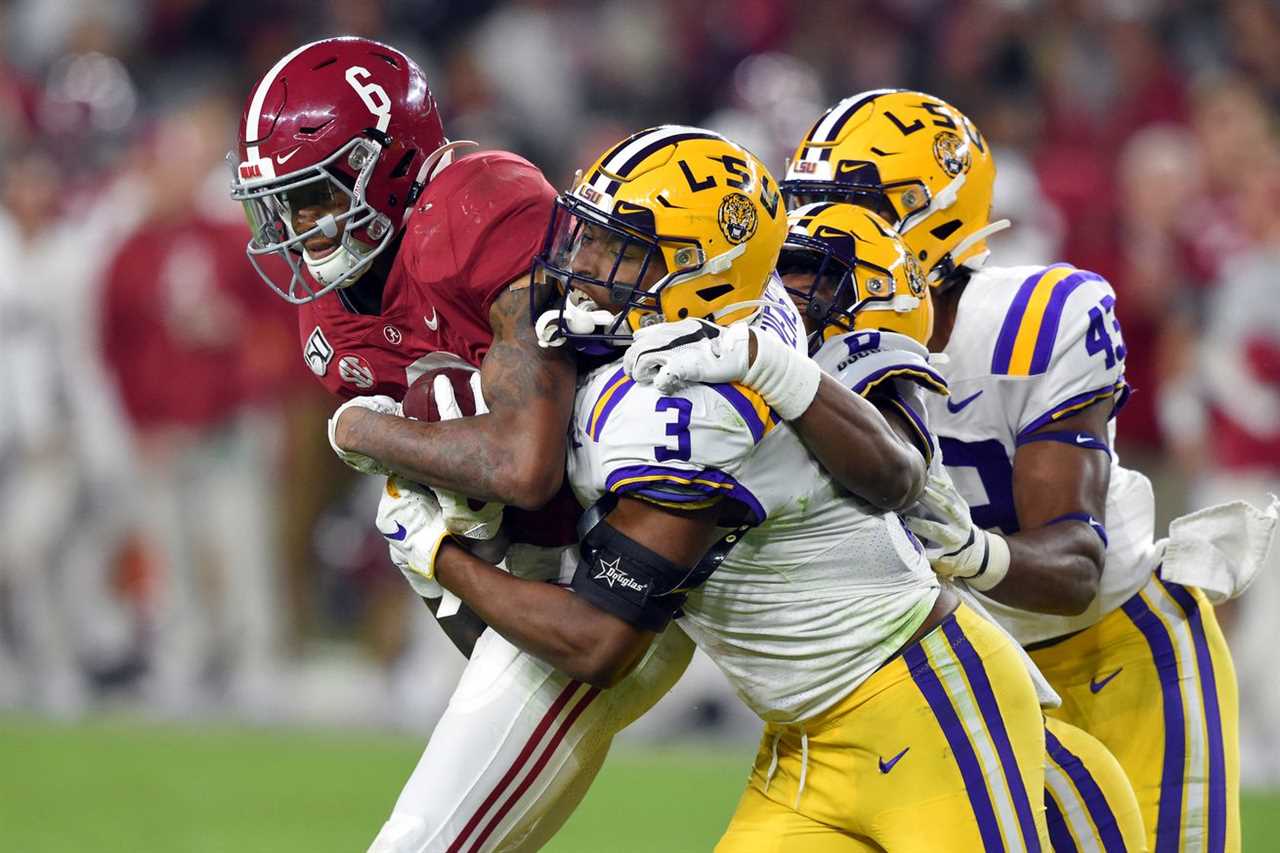 NCAA Football: Louisiana State at Alabama