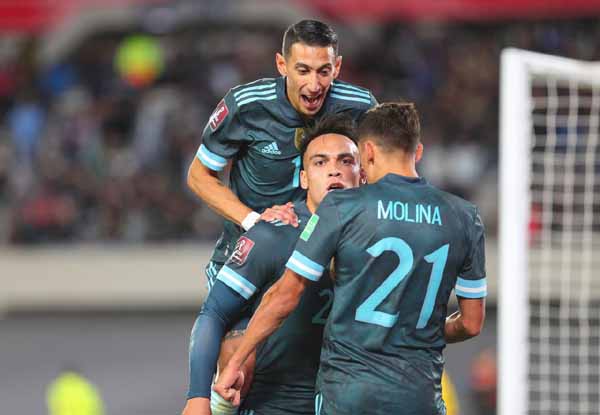 FIFA 2022 World Cup Qualifiers: Martinez strike gives Argentina solitary goal win over Peru
