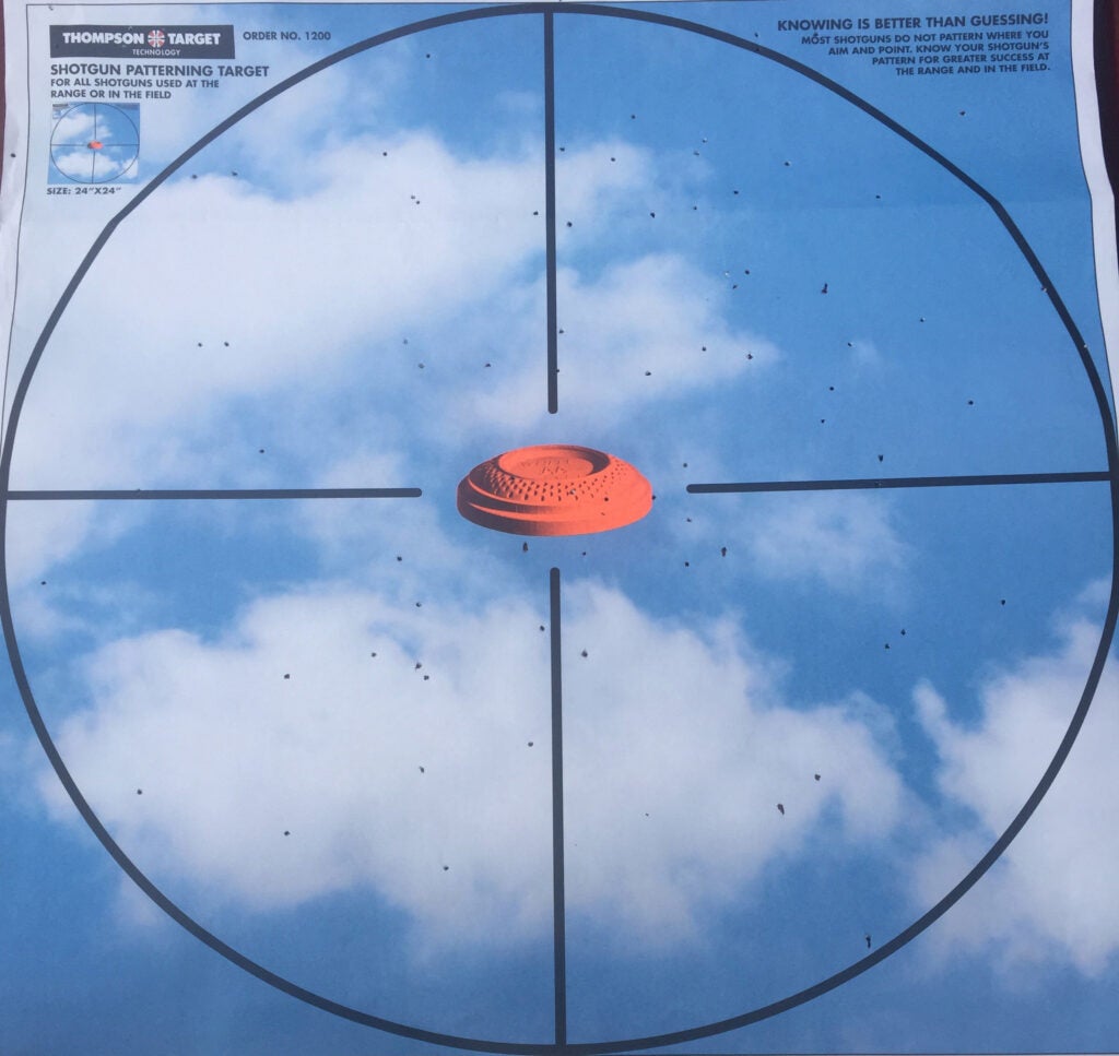 The Model 12 is a capable small-game gun at reasonable distances.