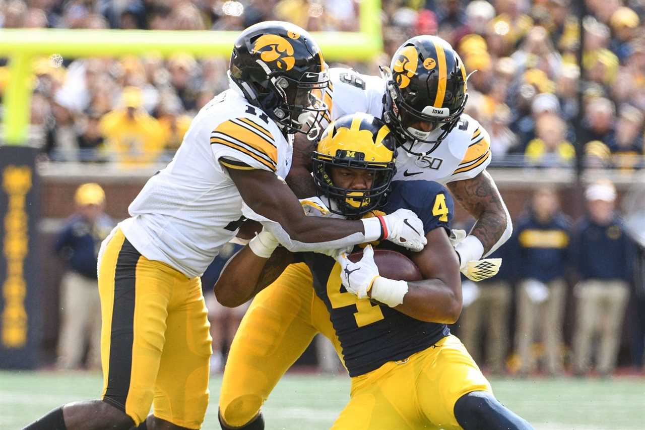 NCAA Football: Iowa at Michigan