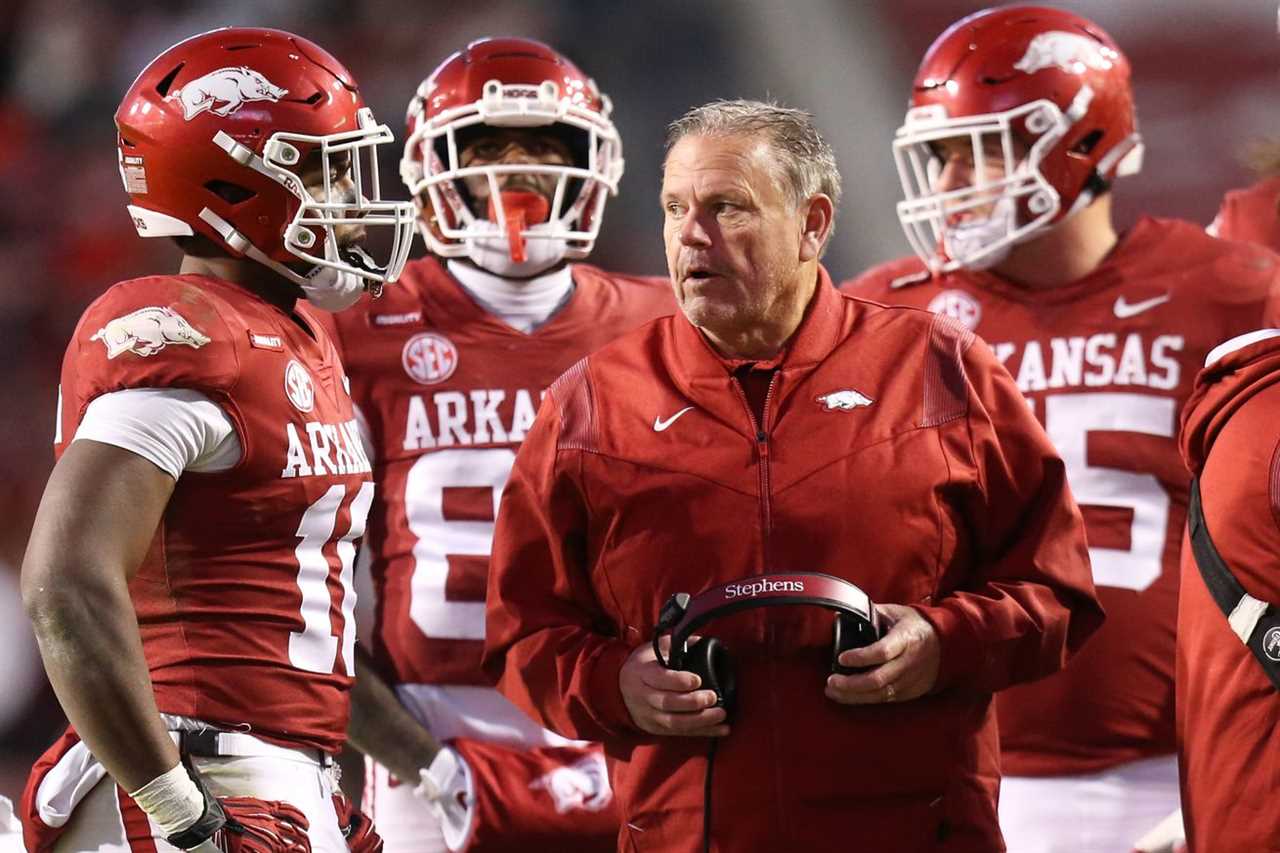 NCAA Football: Missouri at Arkansas