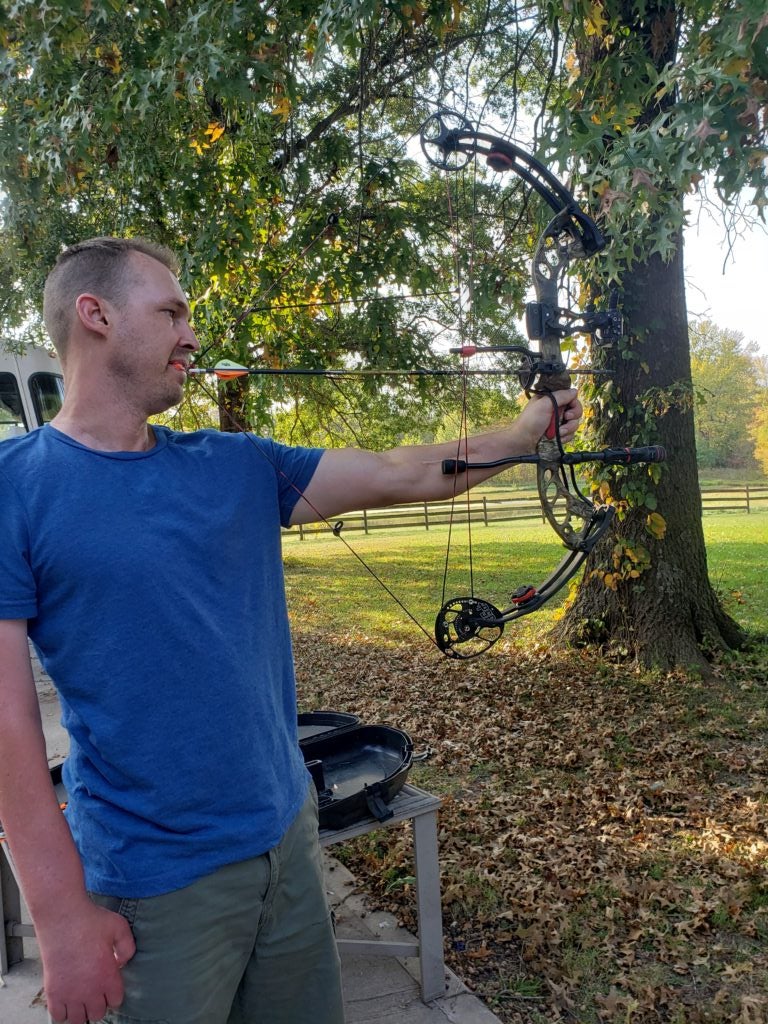 Paralyzed Veteran Uses a Mouth-Held Shooting Tab to Kill an 8-Point Missouri Buck