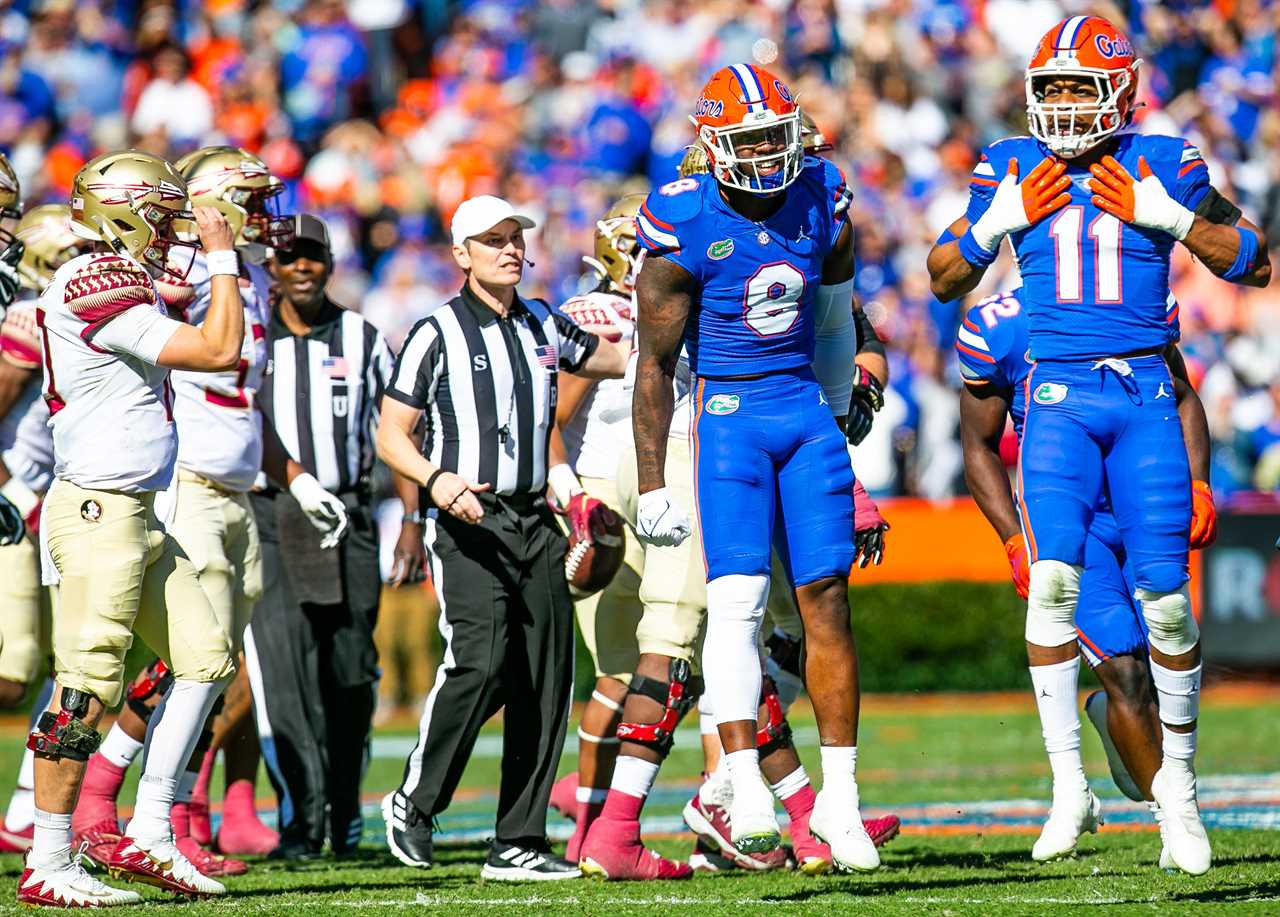 After leading Florida over FSU, Anthony Richardson says he's a Gator