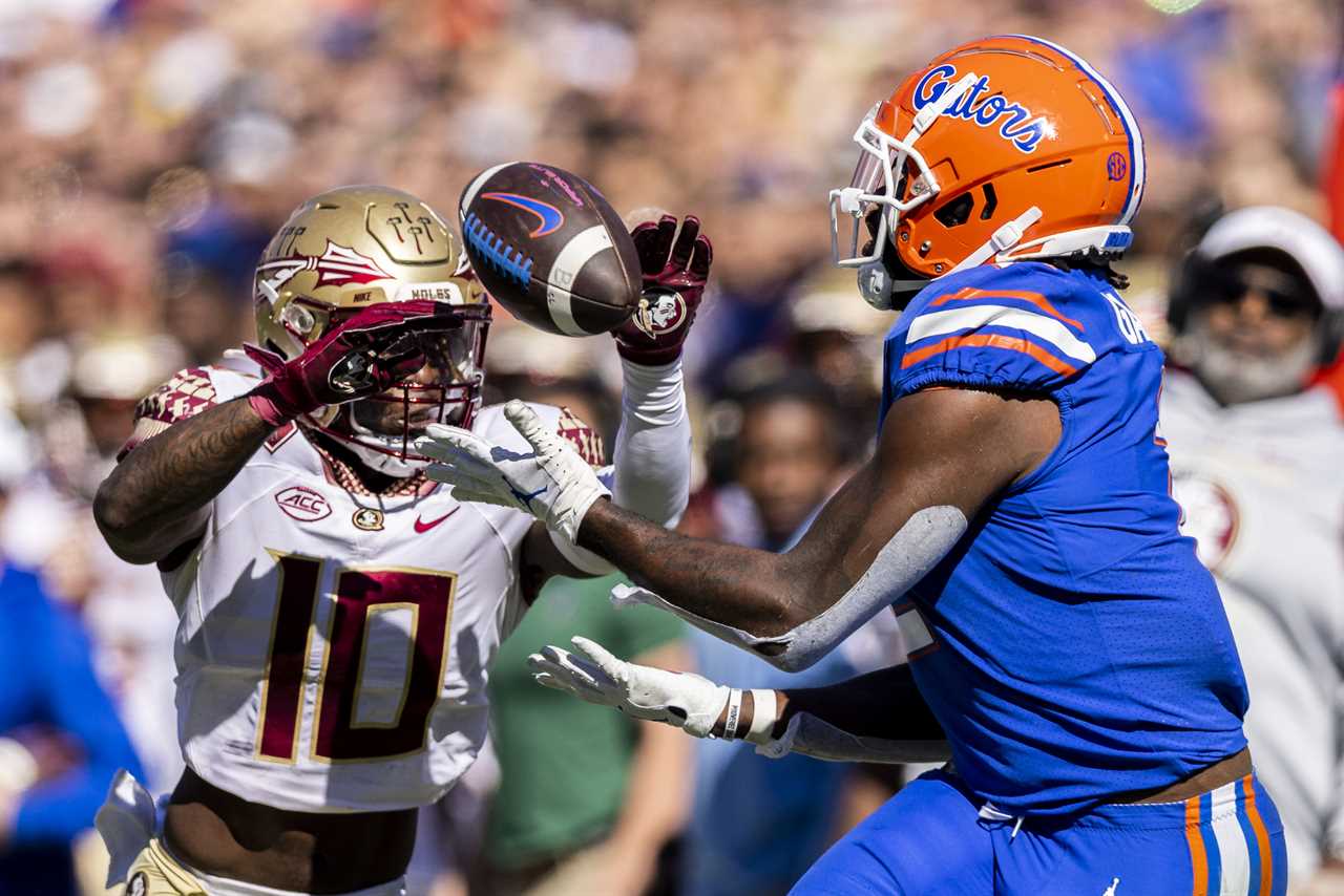 After leading Florida over FSU, Anthony Richardson says he's a Gator