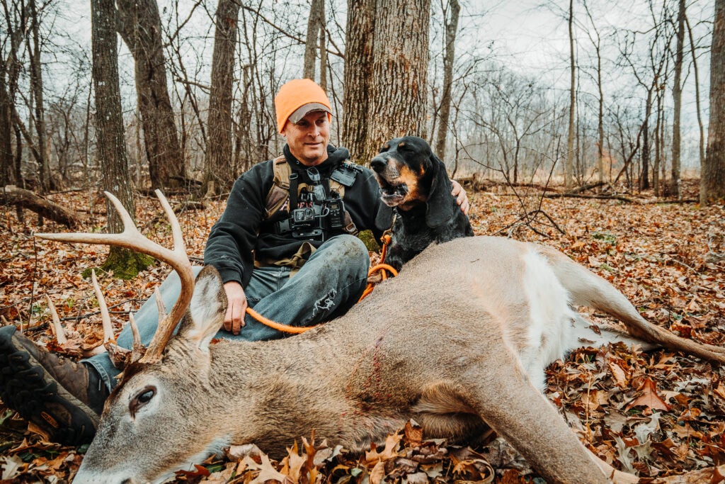 The 6.5 Creedmoor makes blood trailing difficult at times.