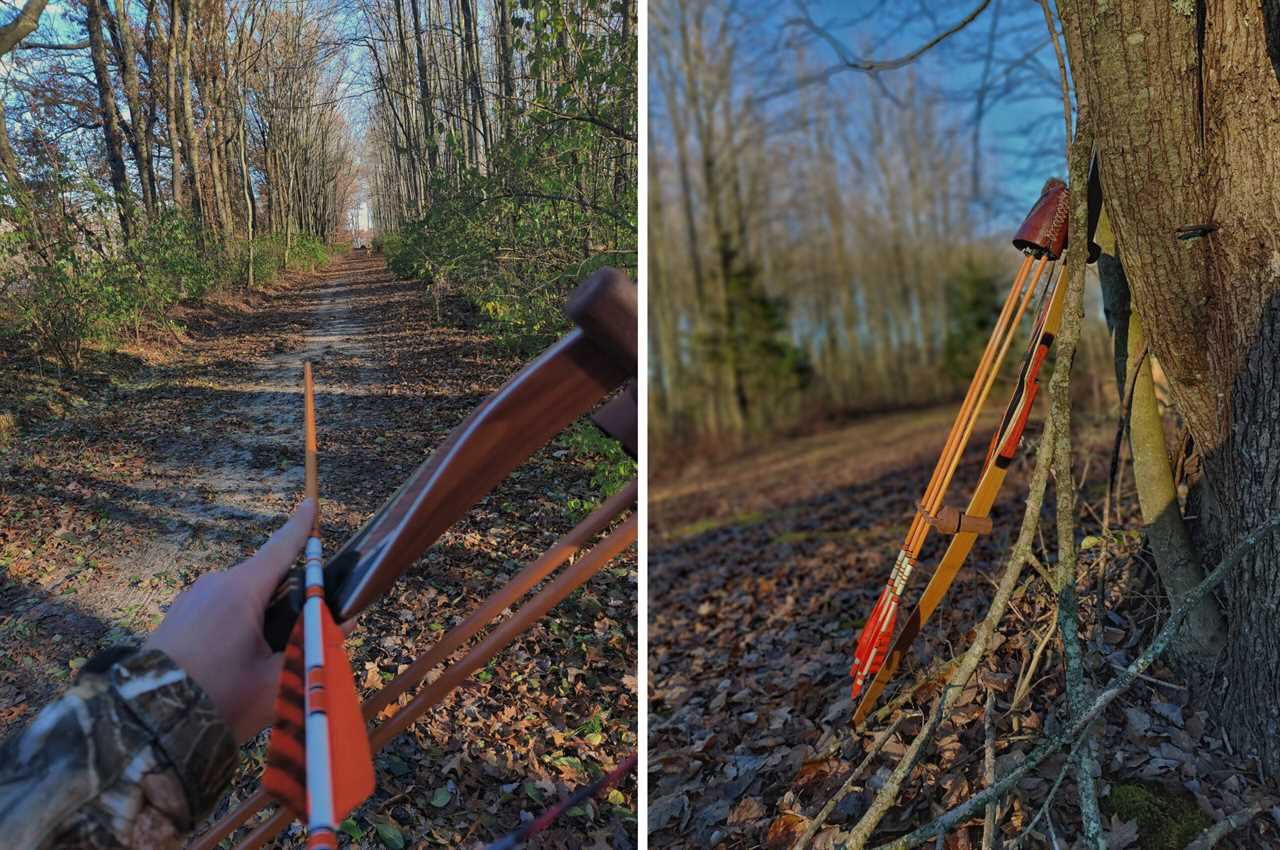 Bowhunting through the firearm season is how the author hunts.