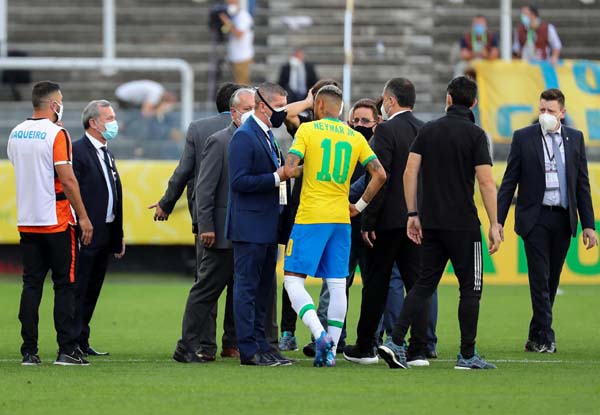 FIFA WC Qualifiers: Brazil versus Argentina match suspended after 5 minutes as health officials intervene over quarantine breach