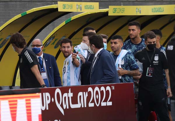 FIFA WC Qualifiers: Brazil versus Argentina match suspended after 5 minutes as health officials intervene over quarantine breach