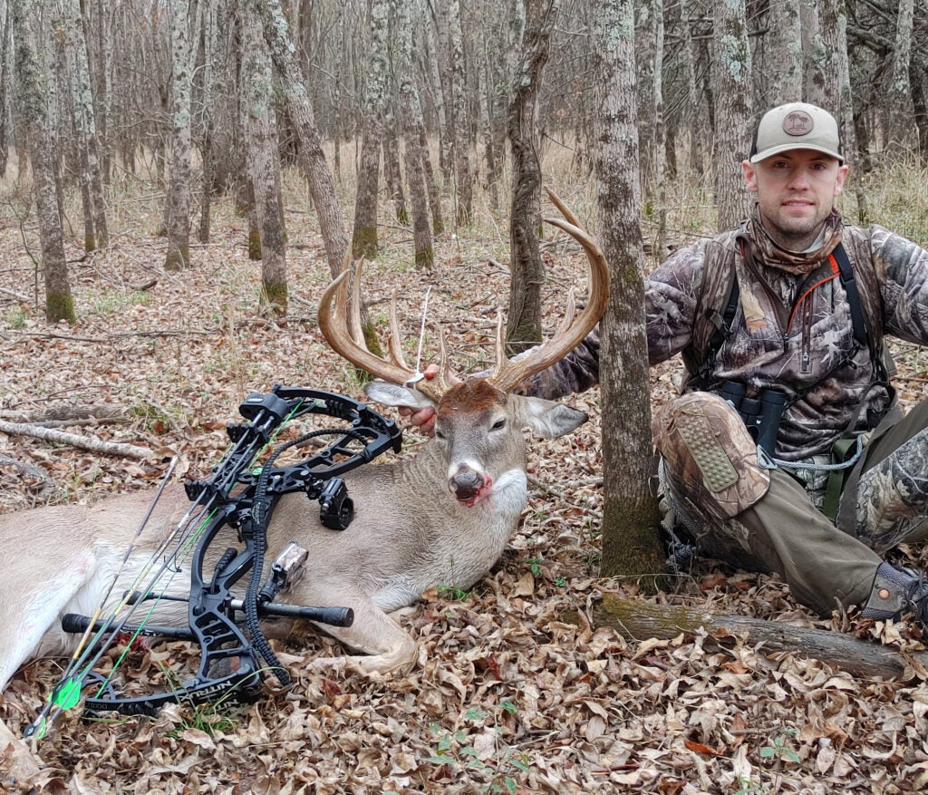 A big public-land Louisiana buck.