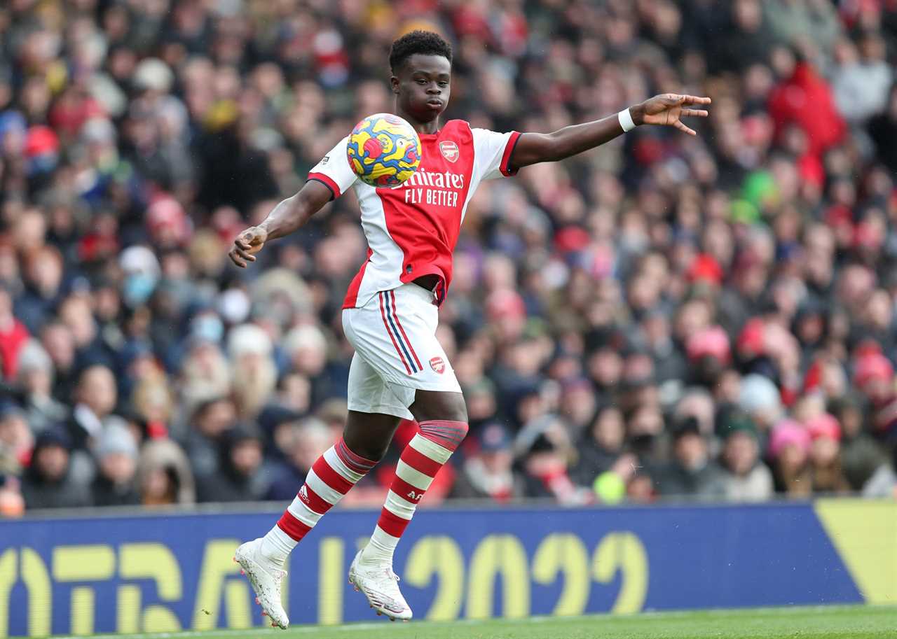 Manchester City are waiting to sign Bukayo Saka at all cost, claims Arsenal legend