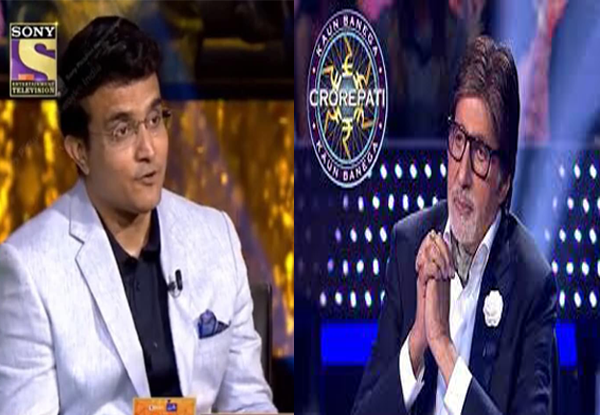 “Don’t challenge Kohli, he can even go to Oxford Street without a shirt”: Sourav Ganguly to Amitabh Bachchan on KBC show